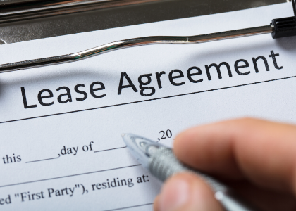 lease agreement newsletter