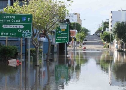 Brisbane flood newsletter size
