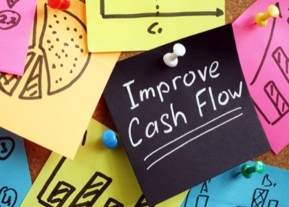 Improve cash flow Newsletter Size 420 x 300